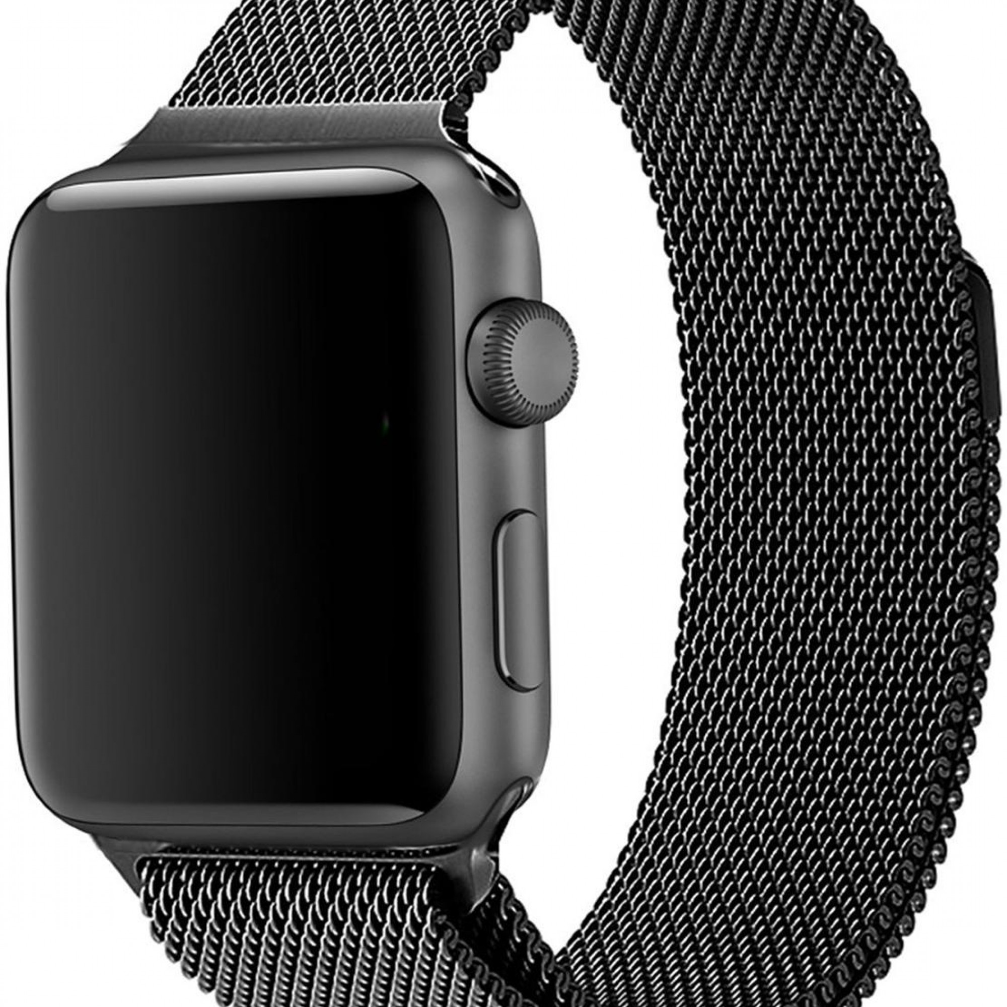 Ремешок Apple Watch 42/44mm Milanese Loop Black